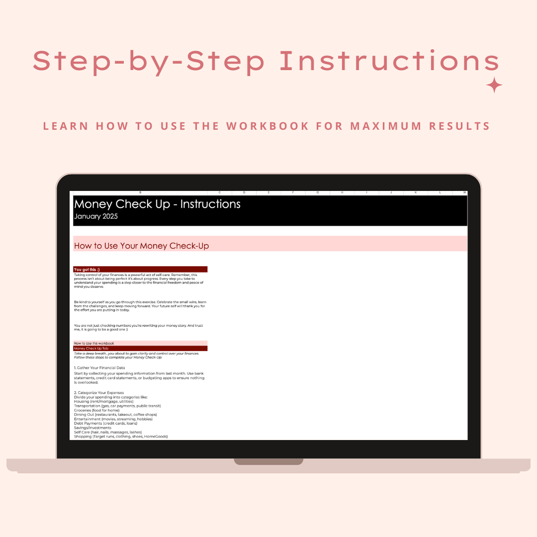 Money Check Up- WorkBook