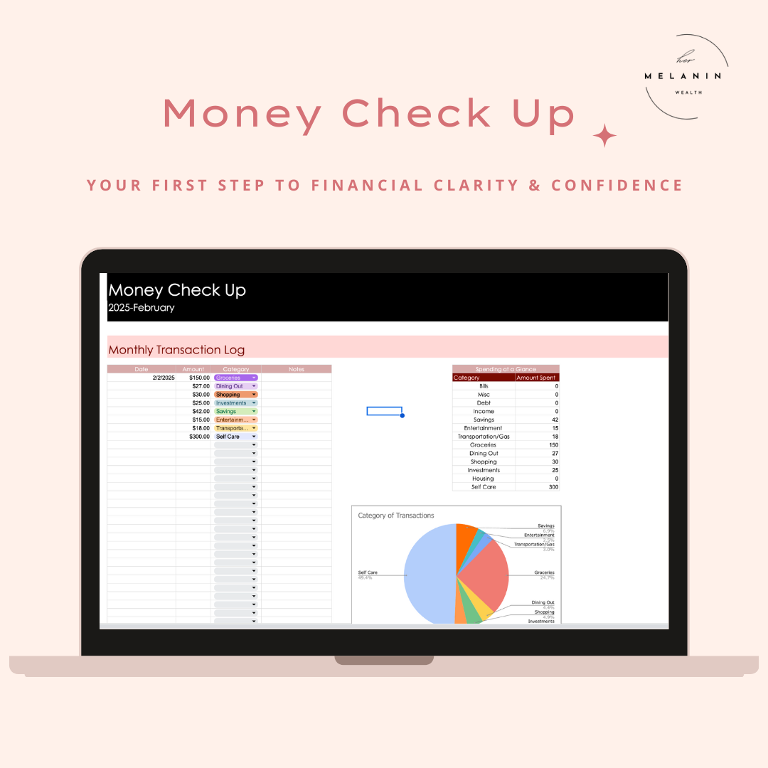 Money Check Up- WorkBook